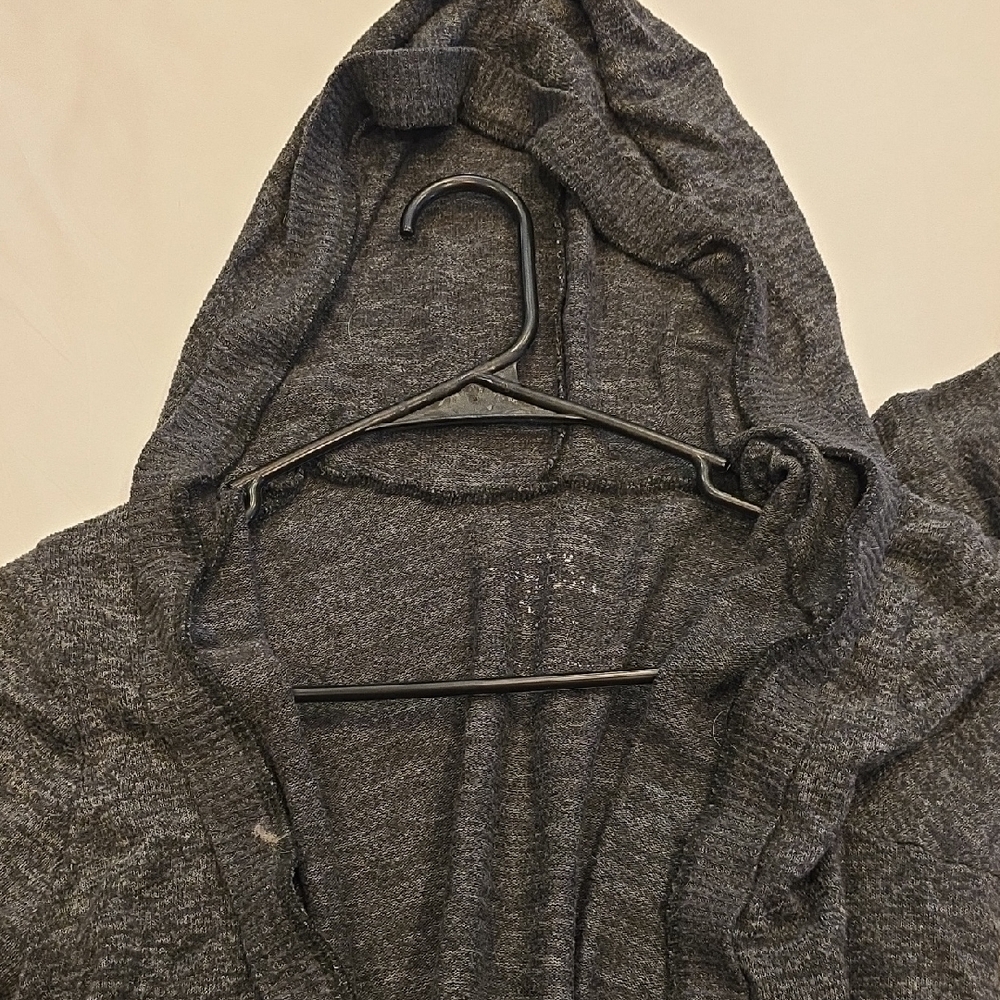 Torrid Charcoal Open-Front Cardigan - Picture 2 of 2